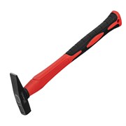 Молоток слесарный optimal, 100 г, фибергласовая обрезиненная рукоятка, квадратный боек Matrix 15483