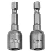 Биты с торцевыми головками 10 мм, 45 мм, 2 шт. Matrix 14616