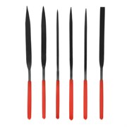 Набор надфилей, 160 х 4 мм, 6 шт, обрезиненные рукоятки Matrix 15573