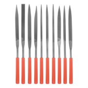 Набор надфилей, 180 х 5 мм, 10 шт, пластиковые рукоятки Matrix 15576