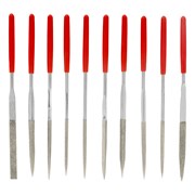 Набор надфилей алмазных, 140 х 50 х 3 мм, 10 шт Matrix 15578