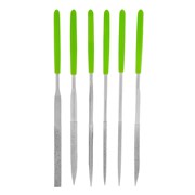 Набор надфилей алмазных, 140 х 50 х 3 мм, 6 шт Сибртех 15584