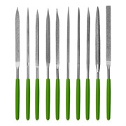 Набор надфилей алмазных 140 х 70 х 3 мм, 10 шт Сибртех 15588