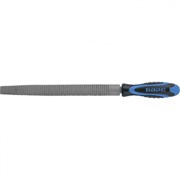 Рашпиль полукруглый 250 мм, двухкомпонентная рукоятка Барс 15645