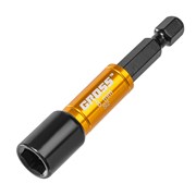 Бита с торцевой головкой, магнит. Nut-Driver, 8 мм, S2 Gross 14625