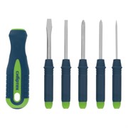 Отвертка со сменными насадками, 5 шт, CrV Сибртех 15686