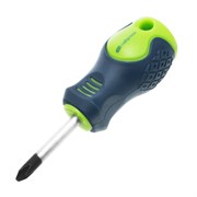 Отвертка, PH2 х 38 мм, CrV, двухкомпонентная рукоятка Сибртех 15734