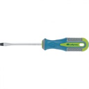 Отвертка, SL4 х 100 мм, CrV, трехкомпонентная рукоятка Сибртех 15783