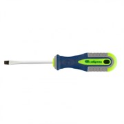 Отвертка, SL5 х 75 мм, CrV, трехкомпонентная рукоятка Сибртех 15786