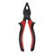 Плоскогубцы комбинированные Black Nickel, 160 мм, двухкомпонентные рукоятки Matrix 15877