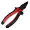 Плоскогубцы комбинированные Black Nickel, 180 мм, двухкомпонентные рукоятки Matrix 15878