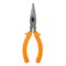 Длинногубцы изогнутые Classic, 160 мм, шлифованные, пластмассовые рукоятки Sparta 14855
