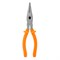 Длинногубцы прямые Classic, 200 мм, шлифованные, пластмассовые рукоятки Sparta 16078