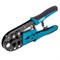 Клещи для обжима телефонных и компьютерных клемм RJ-45, 6P, 8P и RJ-11/12, 6P, 8P Gross 16093