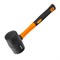 Киянка резиновая, 680 г, черная резина, фибергласовая рукоятка Sparta 16112