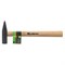 Молоток слесарный 500 г, квадратный боек, деревянная рукоятка Сибртех 16260