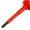 Отвертка Insulated, PH1 x 75 мм, CrMo, до 1000 В, двухкомпонентная рукоятка Matrix Professional 16358