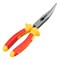 Длинногубцы изогнутые Insulated, 200 мм, двухкомпонентные рукоятки Matrix Professional 14847