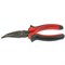 Длинногубцы изогнутые Black Nickel, 180 мм, двухкомпонентные рукоятки Matrix 14848