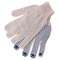 Перчатки х/б, ПВХ покрытие, "Точка", 7 класс 17354