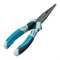 Длинногубцы прямые 170 мм, трехкомпонентные рукоятки Gross 14860