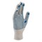 Перчатки х/б, ПВХ покрытие, "Точка", 7 класс Сибртех 17534