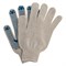 Перчатки х/б, ПВХ покрытие, "Точка", 7 класс Сибртех 17534