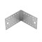 Крепежный уголок 1.7 мм, КU 105 x 105 x 65 мм Сибртех 17642