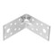 Крепежный уголок усиленный 1.7 мм, KUU 70 x 70 x 40 мм Сибртех 17678