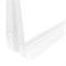 Кронштейн угловой с ребром, 150х200 мм, белый Сибртех 17757