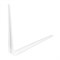 Кронштейн угловой с ребром, 300 х 350 мм, белый Сибртех 17777