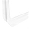 Кронштейн угловой с ребром, 350 х 400 мм, белый Сибртех 17779