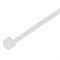 Хомуты, 160 x 2.5 мм, пластиковые, белые, 100 шт Сибртех 18035