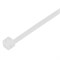 Хомуты, 200 x 4.8 мм, пластиковые, белые, 100 шт Сибртех 18059