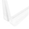 Кронштейн угловой с ребром, 100 х 125 мм, белый Сибртех 18139