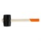 Киянка резиновая, 340 г, черная резина, деревянная рукоятка Sparta 14926