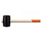 Киянка резиновая, 450 г, черная резина, деревянная рукоятка Sparta 14927