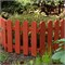 Забор декоративный "Классика", 29 х 224 см, терракот, Palisad 18460