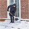 Лопата для уборки снега пластиковая, 350 х 350 х 1445 мм, деревянный черенок, 18683