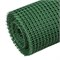 Решетка заборная в рулоне, облегченная, 0.8 х 20 м, ячейка 17 х 14 мм, пластиковая, зеленая, 18916