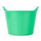 Ведро гибкое сверхпрочное, 14 л, зеленое, Сибртех 18956