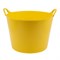Ведро гибкое сверхпрочное, 40 л, желтое, Сибртех 18960
