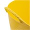 Ведро гибкое сверхпрочное, 40 л, желтое, Сибртех 18960