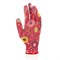 Перчатки садовые из полиэстера с нитрильным обливом, красные, M Palisad 18973