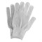 Перчатки Нейлон, ПВХ точка, 13 класс, белые, L 18989