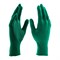 Перчатки Нейлон, ПВХ точка, 13 класс, цвет изумрудный, L 18992