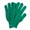 Перчатки Нейлон, ПВХ точка, 13 класс, цвет изумрудный, L 18992