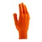Перчатки Нейлон, ПВХ точка, 13 класс, оранжевые, XL 18997