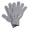 Перчатки трикотажные, акрил, серое мулине, оверлок Сибртех 19007