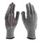 Перчатки трикотажные, акрил, ПВХ гель, "Протектор", серое мулине, оверлок Сибртех 19013